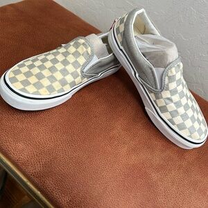 Vans Checkered Slip-On Sneakers size 6.5